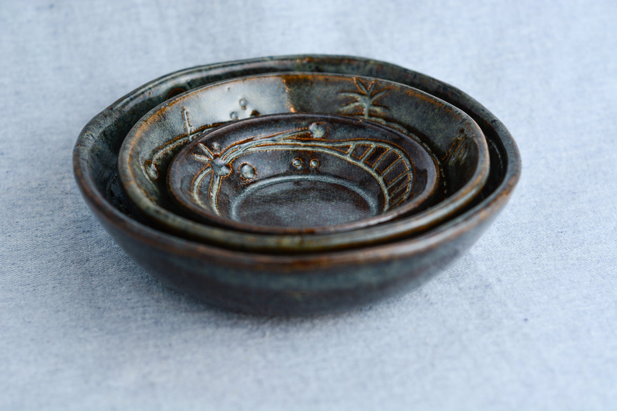 Cosmos Bowl 3-Piece Set