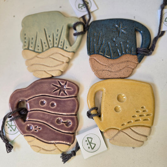 Ceramics - Mini Mug Ornament