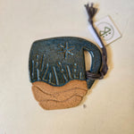 Ceramic Mini Mug Ornament