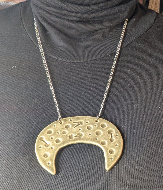 CERAMIC FOCALS: Alien Bubble Crescent